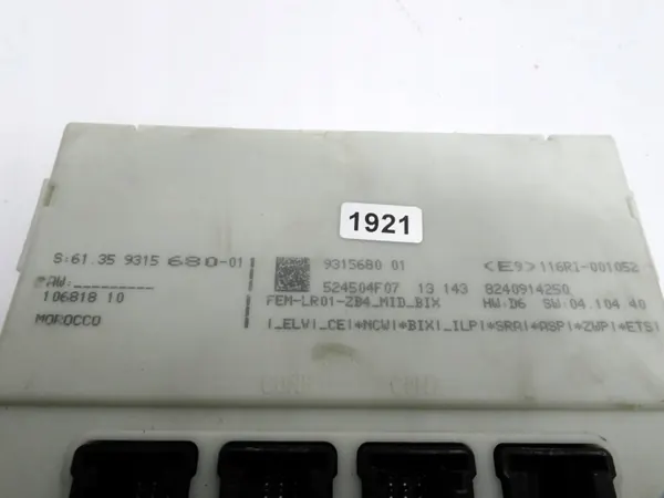 BMW Comfortmodule OEM 9315680 voor F20 F30 F31 image 4