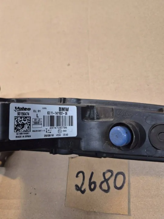 Halogenivalo Etu Vasen BMW i3 OEM 90156474 image 3