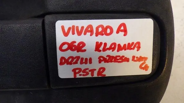 Maniglia porta scorrevole destra Trafic II Vivaro A OEM 8200170625 image 8