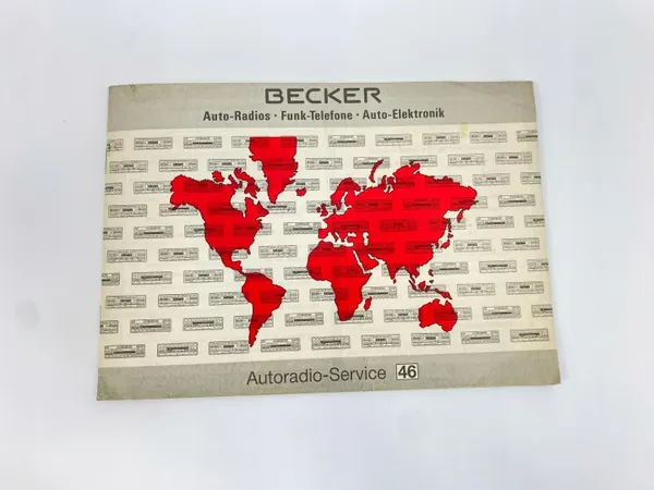 Becker Avus Cassette 778 Servicehandbok - OEM image 5