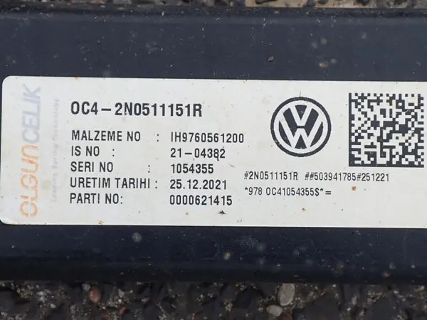 Ressort à lames VW Crafter II OEM 2N0511151R image 8