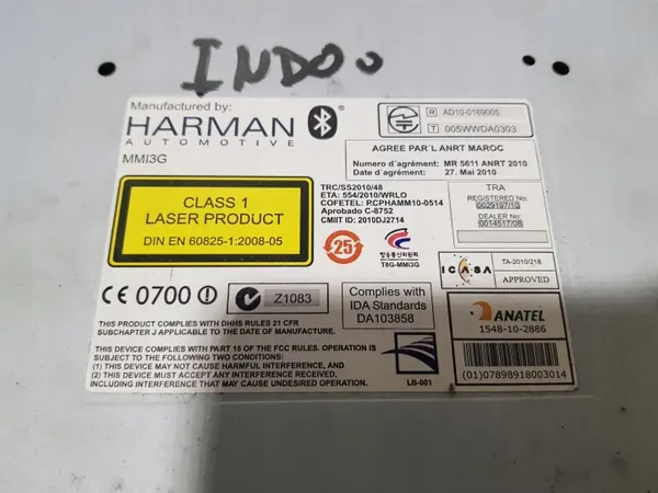 MMI DVD-vaihtaja OEM 4H0035666N Audi A8 D4 A6 Q7:lle image 6