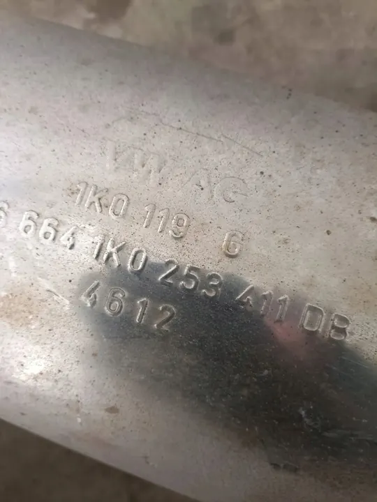 Avgassystem Volkswagen Golf VI 2012 1K0120J image 4