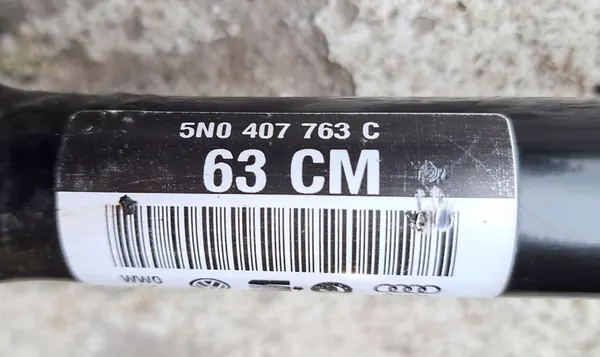 Fram vänster drivaxel VW Tiguan 5N 4MOTION image 2