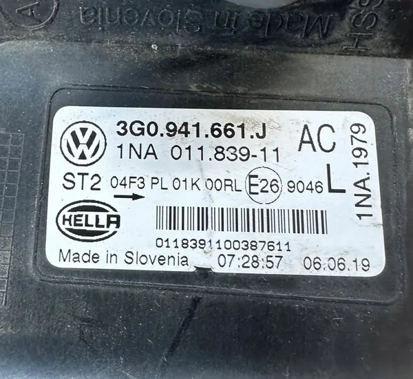 FARO ESQUERDO VW PASSAT B8 3G0941661J image 9