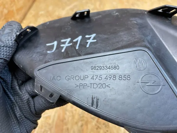 Copertura griglia paraurti anteriore sinistra Opel Corsa F 2019- OEM 9829334580 image 10