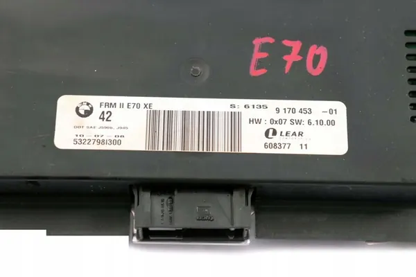 BMW X5 E70 Lichtbesturingsmodule FRM 9170453 image 8