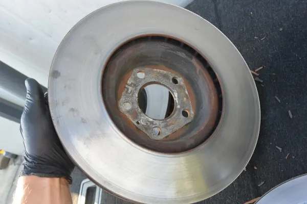 Jeu de disques de frein OEM 349mm avant 330mm arrière Audi image 7