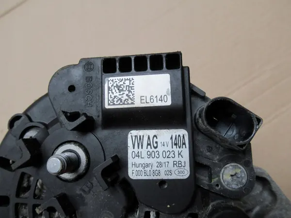 AUDI A3 8V 2.0 TDI Vaihtovirtageneraattori 140A image 3