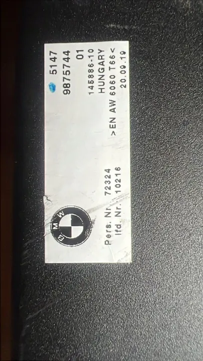 Red de maletero trasera BMW 3 G21 OEM 9875744 image 5