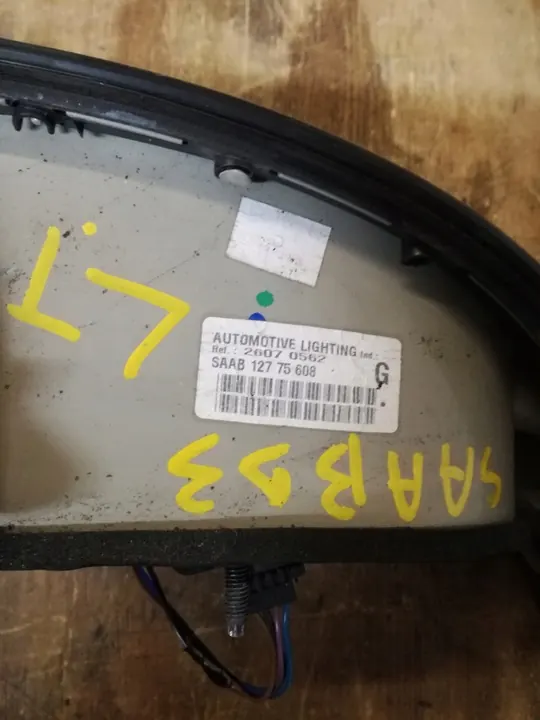 SAAB 9-3 II 2007-2011 Vänster Baklykta Sedan image 3