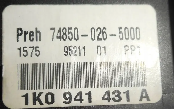 Lichtschalterpanel Volkswagen Jetta V 1K0941431A image 4