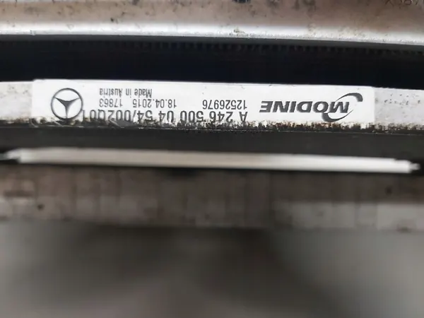 Radiateur de refroidissement d'eau Mercedes W117 W176 W246 W156 image 5