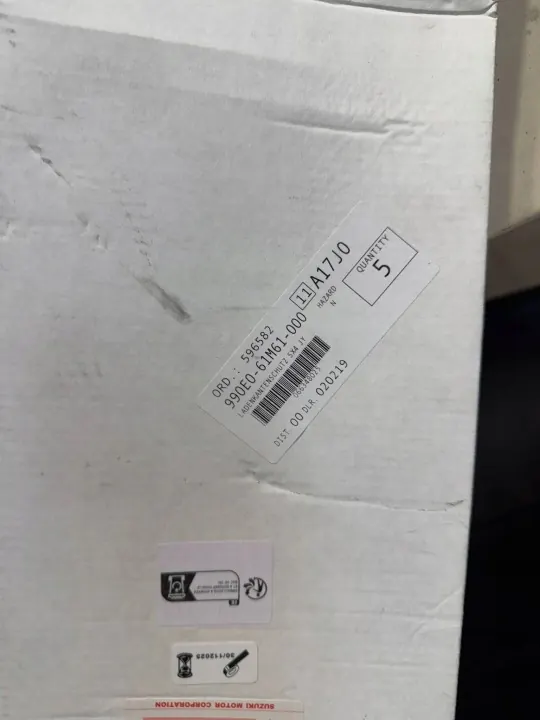 Achterbumper trim OEM 990E061M61000 voor Suzuki SX4 image 6