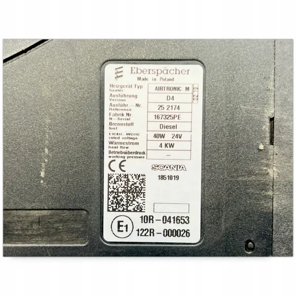 Scania Luftheizung OEM 1851019 - Gebraucht image 3