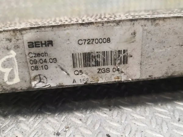 Arrefecedor óleo caixa OEM 1695000400 - Mercedes B W245 image 4