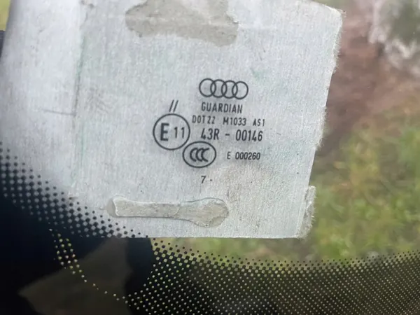 A6 C6 SZYBA TOBI311 framruta med sensor image 4