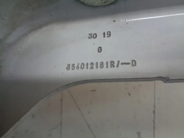 Charnières de capot Renault Master OEM 654012161R image 4