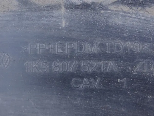 VW Jetta 05-10 Spoiler Paraurti Posteriore 1K5807521A image 7