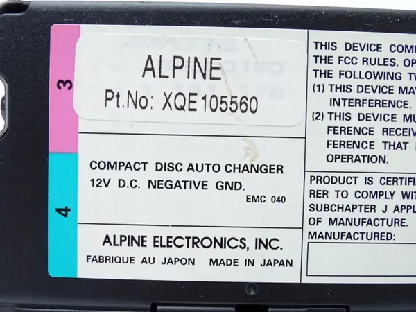 OEM XQE105560 6CD-byttare för BMW Rover 75 MG image 9