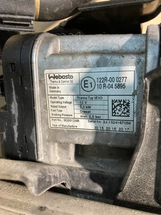 Webasto verwarming OEM 5N0815005T voor VW Tiguan I image 4