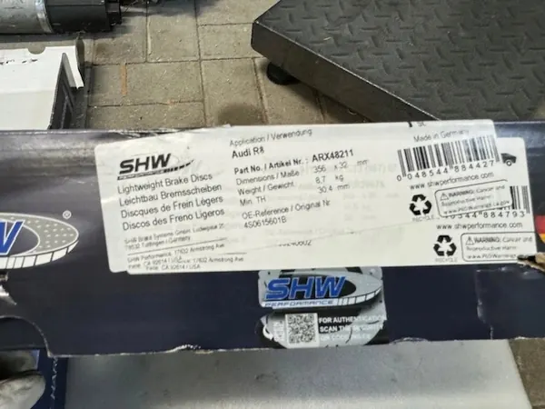 Disco de Freio Audi R8 RS4 RS5 4S0615601B image 5