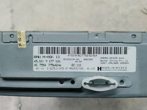 Lector Navegación BMW 3 E90 OEM 9177126 image 4