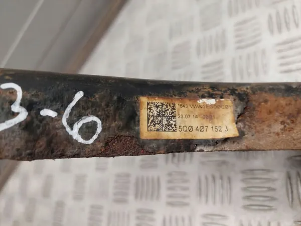 Braccio di Controllo Anteriore Destro Audi A3 8V Golf VII 5Q0407152J image 2