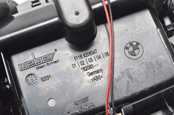 Asbak BMW 5 F10 F11 Paneel 9206347 image 6