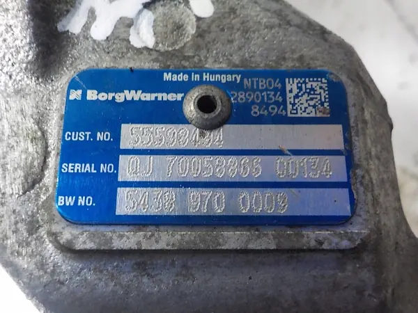 Opel OE 55598494 Turbocompresor image 9