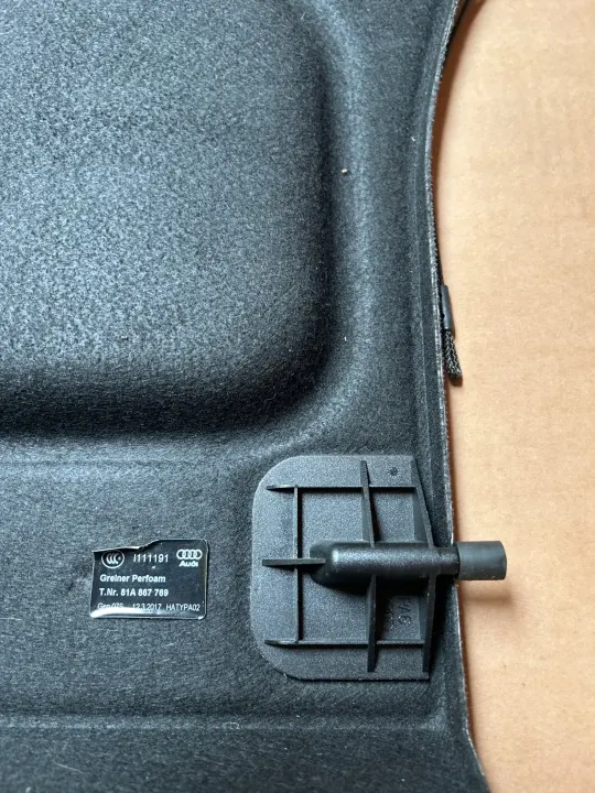Prateleira de bagageira Audi Q2 2016-2025 OEM 81A867769 image 5