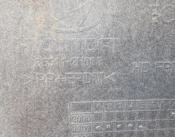 HYUNDAI Elantra IV Paraurti Anteriore 2007-2010 OEM 86511-2H000 image 10