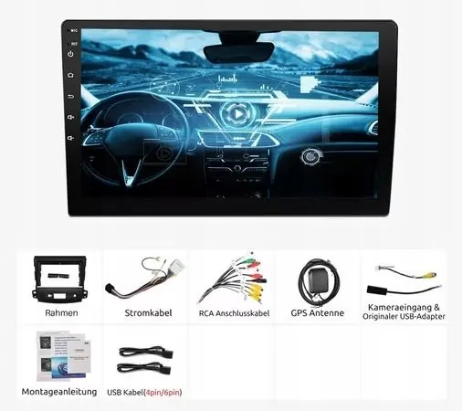 Radio Android 15 OEM 6917572528617 para Mitsubishi Outlander image 4