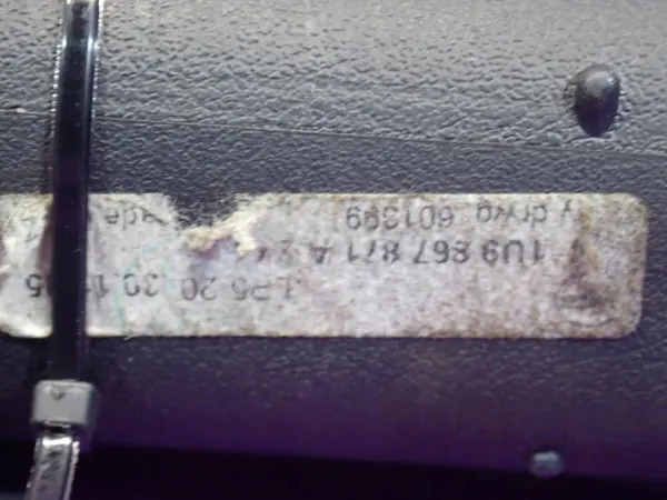 Rouleau de coffre Skoda Octavia I Break 00-10 OEM Zawada-379720- image 6