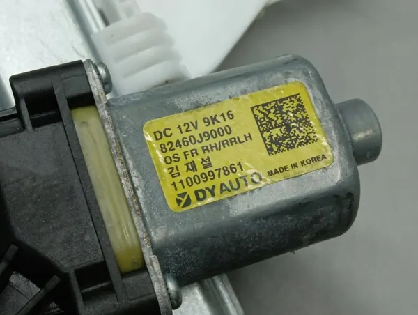 Window Regulator Motor 2Pin Left Rear Hyundai Kona image 3