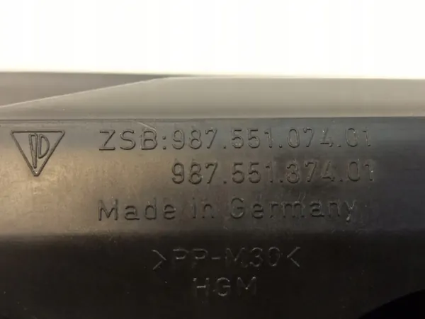 Porsche Boxster Öljytäyttöluukku OEM 98755107401 image 3