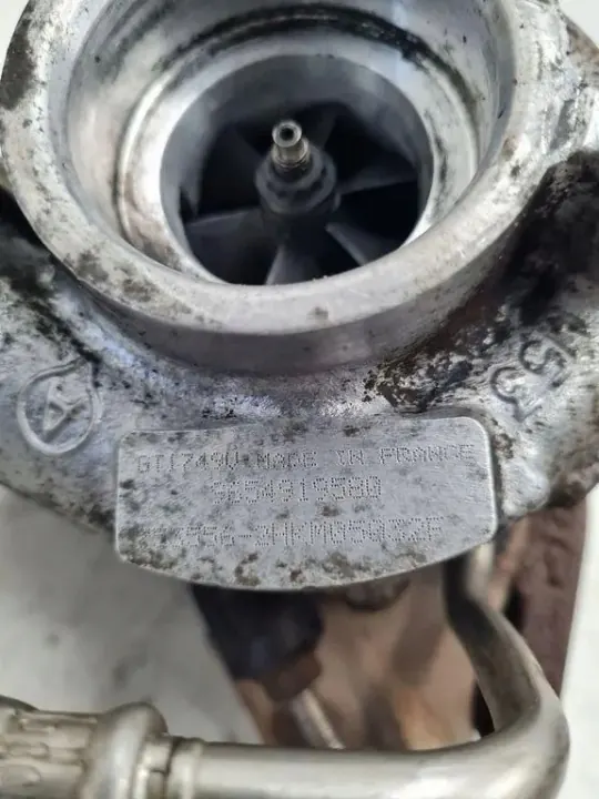 Turbocompressor usado OEM 753556 para Citroën C5 III 2.0L image 2