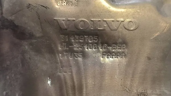 Coletor de escape 31439705 DPF Volvo S90 image 2