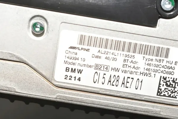 Module Navigation BMW I3 OEM 22145A28AE7 Occasion image 5