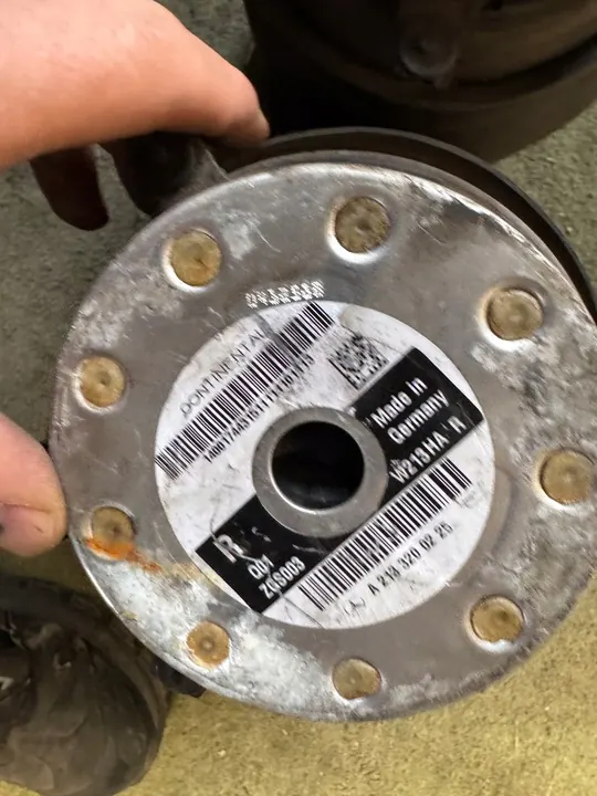 Saco de suspensão a ar traseiro direito para Mercedes E Cabriolet A238 image 5