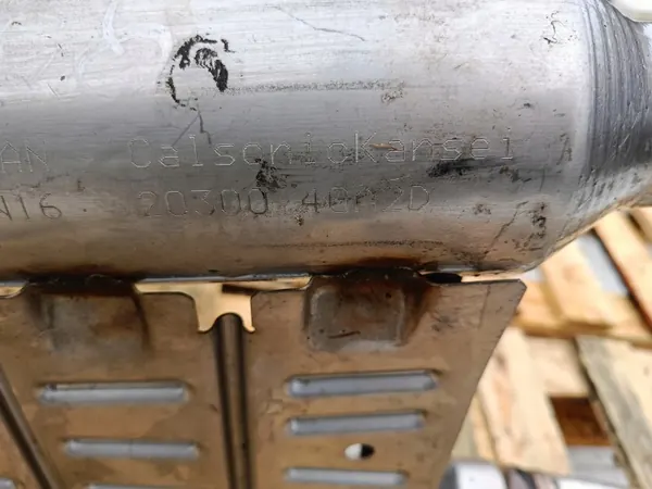 OEM 203004GA2D Infiniti Q50 Hybrid Mitten Ljuddämparrör image 3