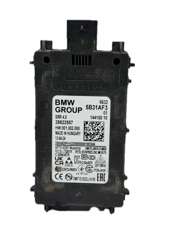 Sensor radar curto alcance BMW 5B31AF3 - Usado image 2