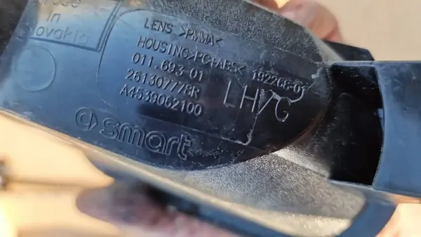 Smart ForFour II W453 Linker Voorknipperlicht A4539062100 image 2