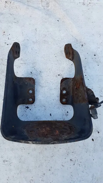 MAN OEM luftfjädermonteringsplatta fram vänster begagnad image 2