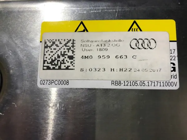 Conversor 48V Audi 4M0959663C - Usado 1500km image 4