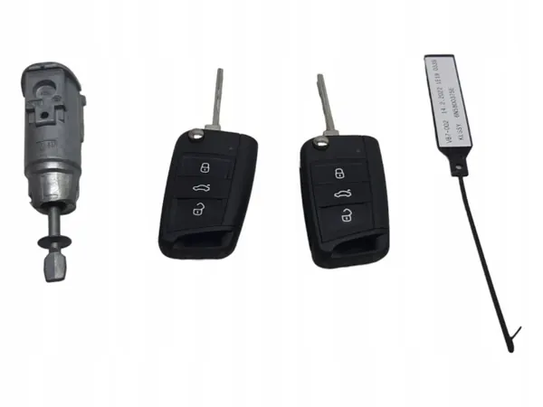 Conjunto de chaves VW Polo OEM 6N5800375E - Usado image 2
