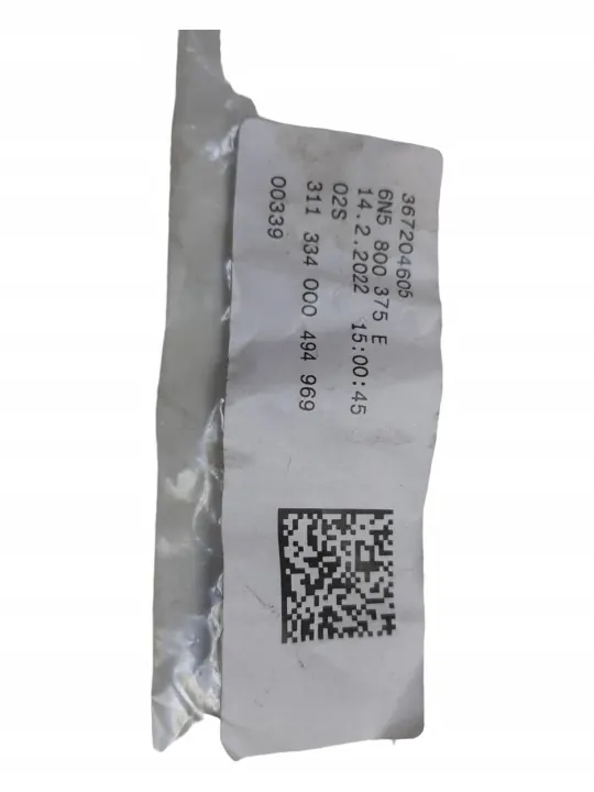 Conjunto de chaves VW Polo OEM 6N5800375E - Usado image 3