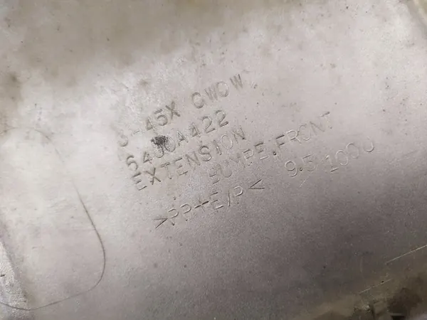 Framspoiler Mitsubishi Outlander 2 II 2005-2009 image 5