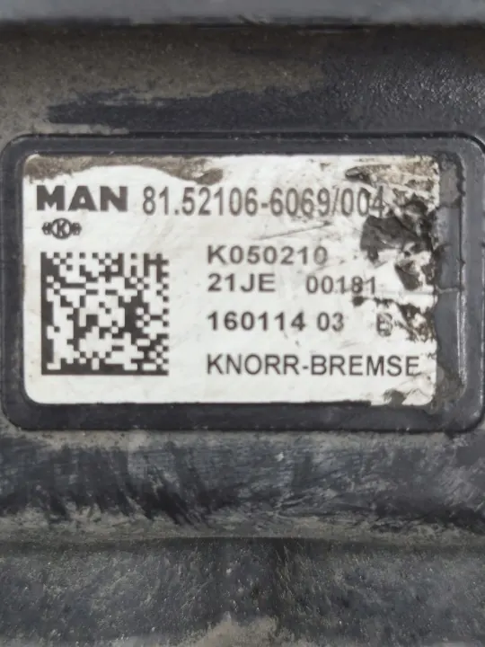 Válvula Moduladora EBS MAN TGS/TGX OEM 81521066069 image 3