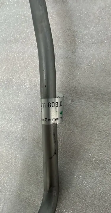 Conduto hidráulico dianteiro esquerdo Porsche Taycan OEM 9J1411803D image 6